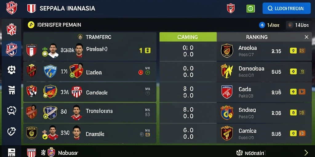 Tampilan menu awal yang menarik dan ramah pengguna.