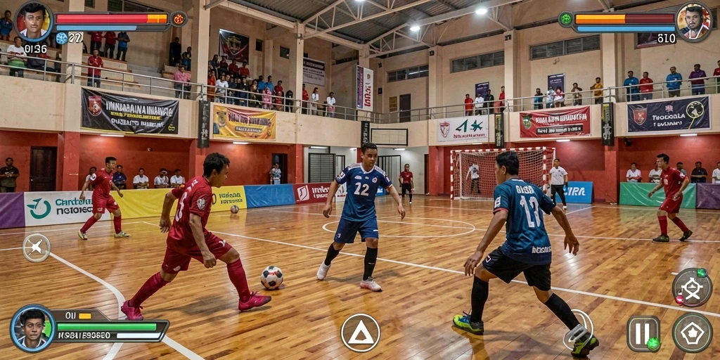 Tampilan utama aplikasi IDKLUB dengan menu yang jelas.