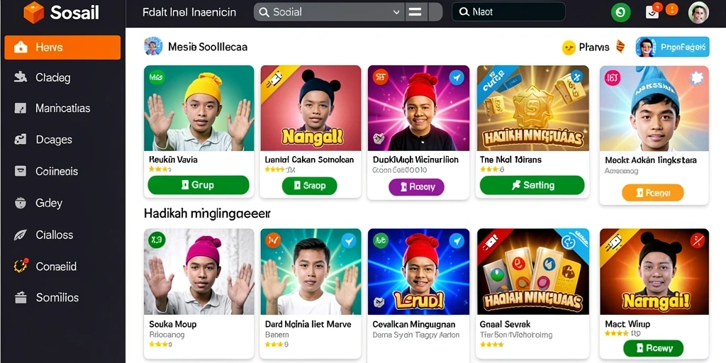 Tangkapan layar menunjukkan karakter utama dalam misi menantang.