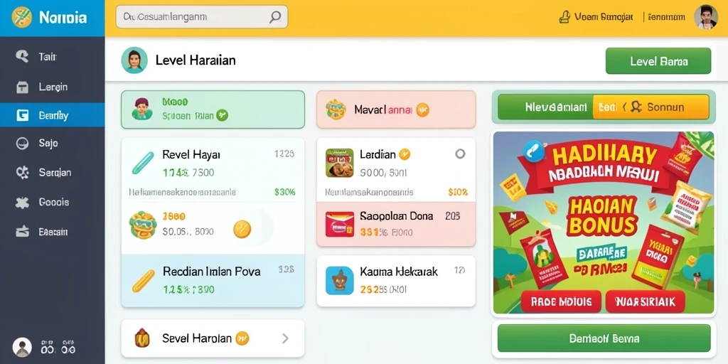 Tampilan utama aplikasi IYA777 yang menarik.