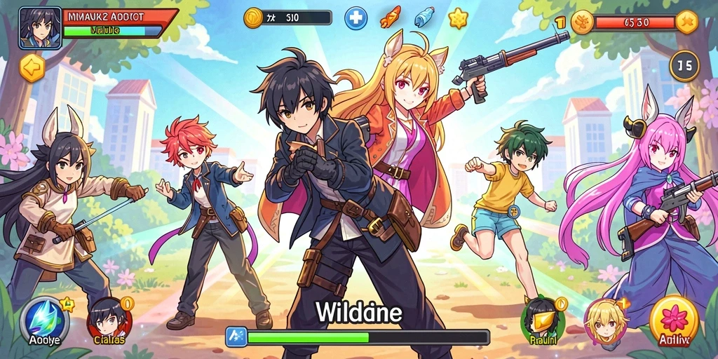 Gambar menunjukkan tampilan awal game LION4D yang menarik.
