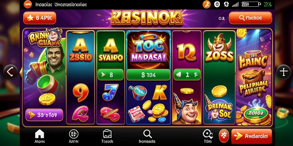 Tampilan utama NEX288 yang interaktif dan menarik.