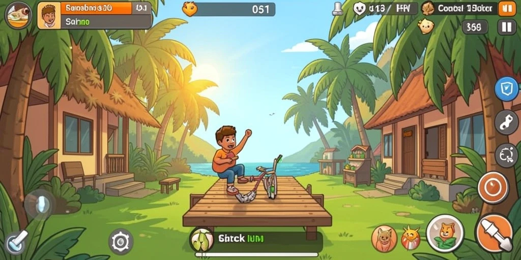 Tampilan antarmuka pengguna yang modern dan menarik.