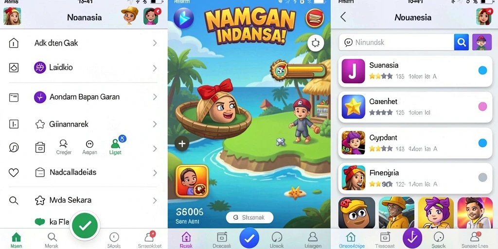Screenshot menunjukkan gameplay mendebarkan.