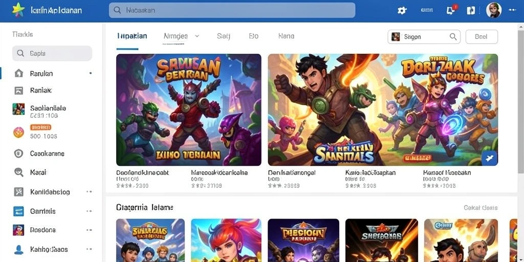 Tampilan antarmuka yang menarik dan user-friendly.