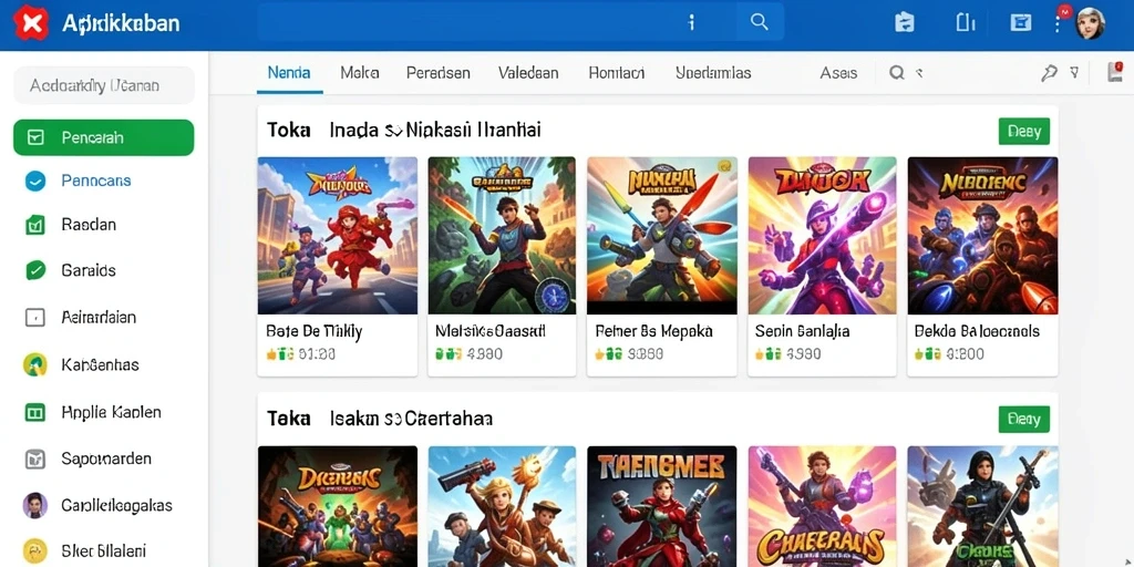 Tampilan antarmuka yang menarik dan mudah dinavigasi.