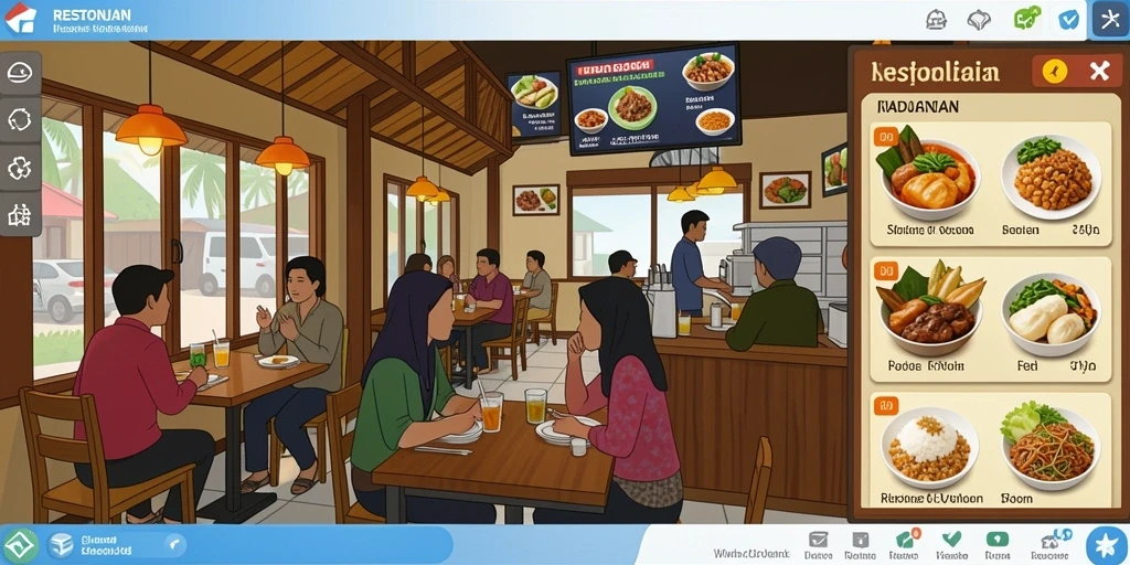 Tampilan awal RR666 dengan karakter yang siap berpetualang.