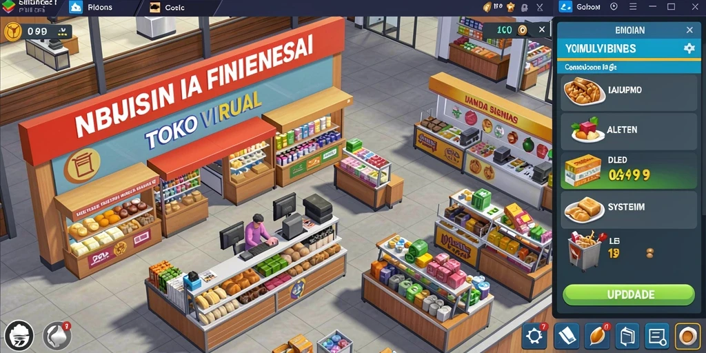 Tampilan antarmuka yang sederhana dan menarik.