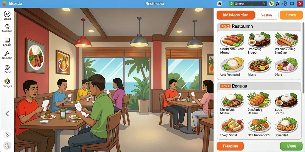 Screenshot menampilkan karakter utama dalam misi menantang.