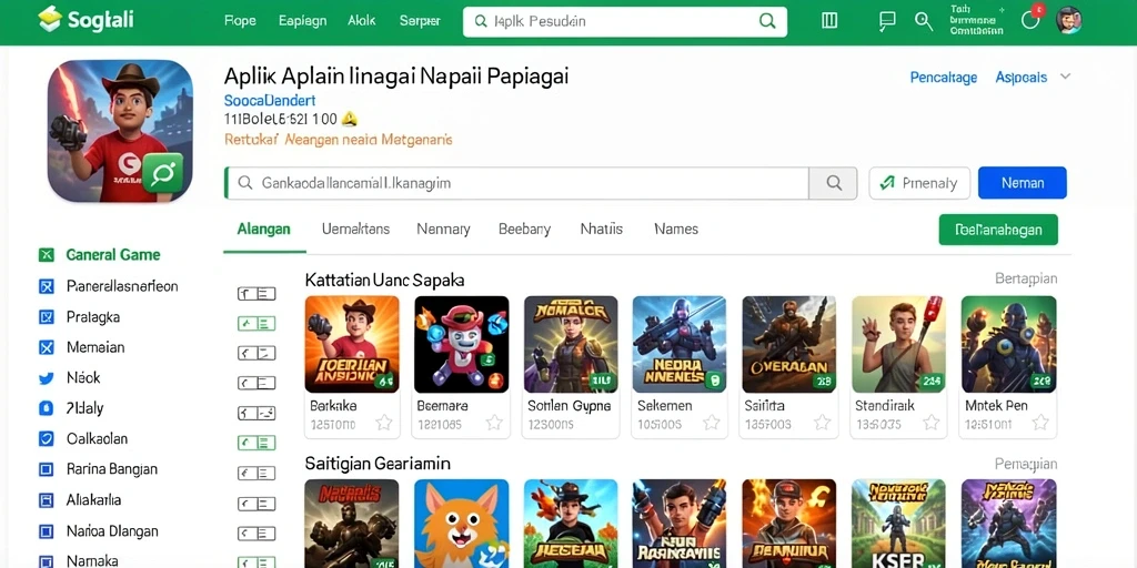 Screenshot aplikasi TOTO12 menunjukkan tampilan antarmuka yang menarik.